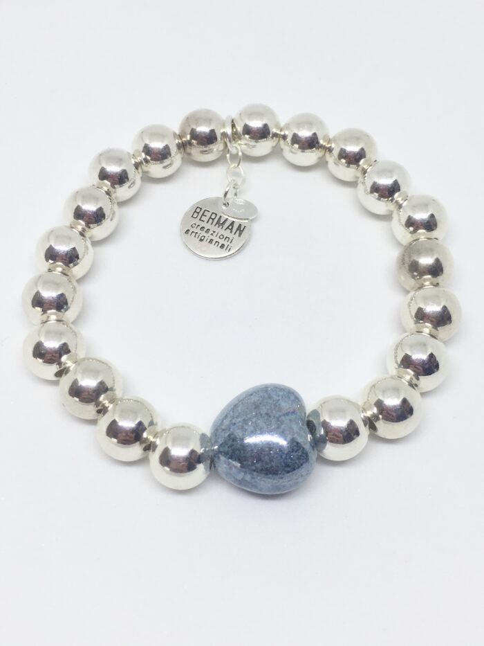Bracciale Cuore in Ceramica