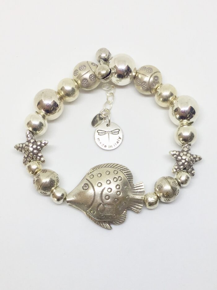 Bracciale Pesce d'Argento