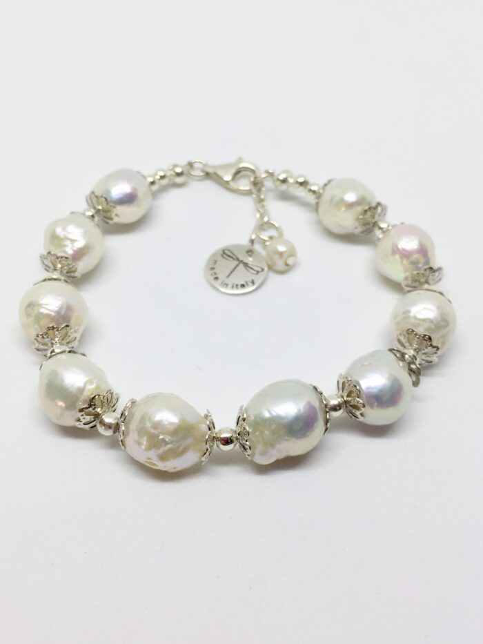 Bracciale Perle Barocche Lux - immagine 2