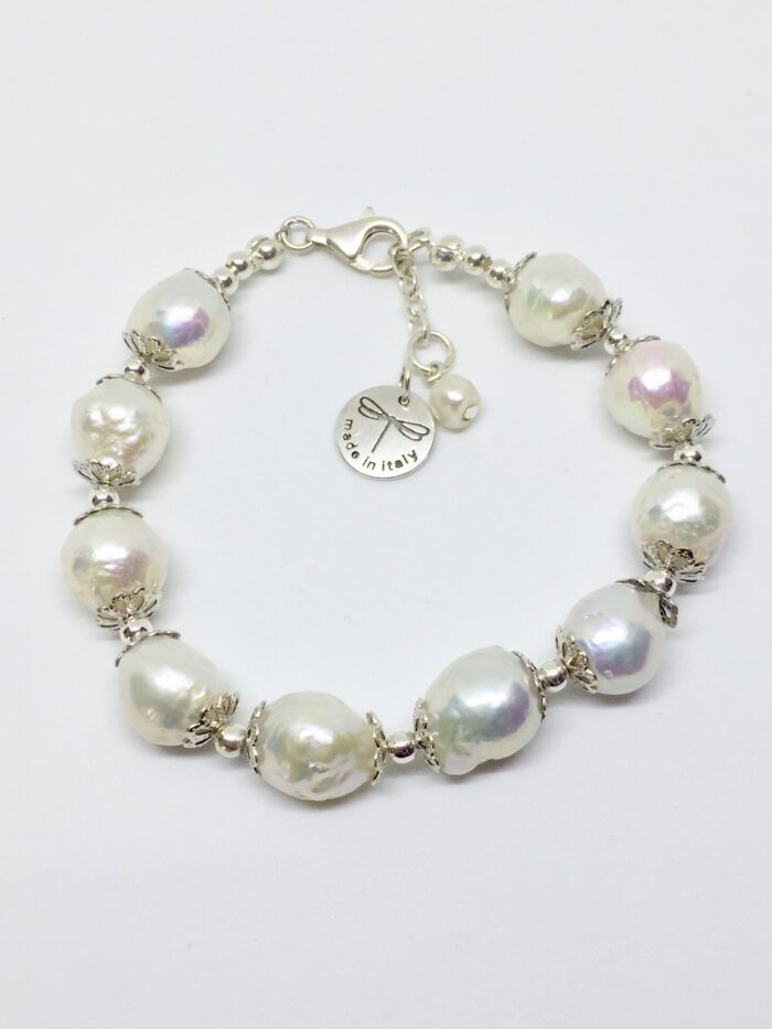 Bracciale Perle Barocche Lux