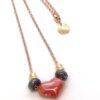 Collana Love oro rosa - immagine 2